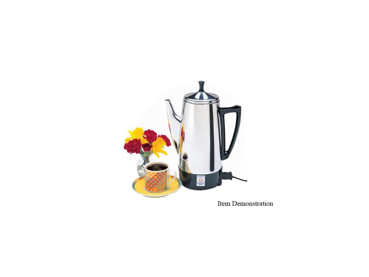 Presto 02811 12-Cup Stainless Steel Coffeemaker 1