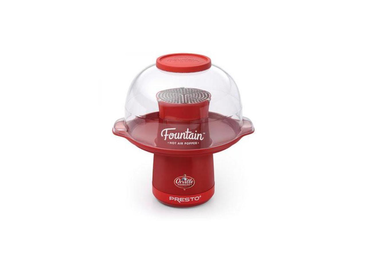 PRESTO 04868 Orville Redenbacher's Fountain Hot Air Popper, Red 3