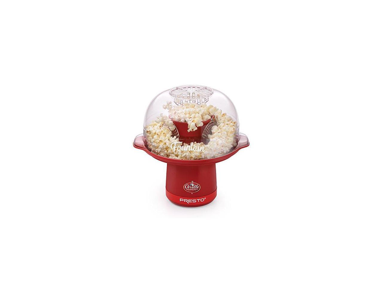 PRESTO 04868 Orville Redenbacher's Fountain Hot Air Popper, Red 2