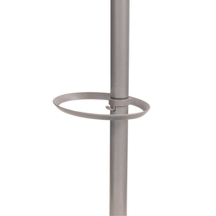 Festival Coat Stand with Umbrella Holder, Five Knobs, 13.97 x 14 x 73.62, Gray 5