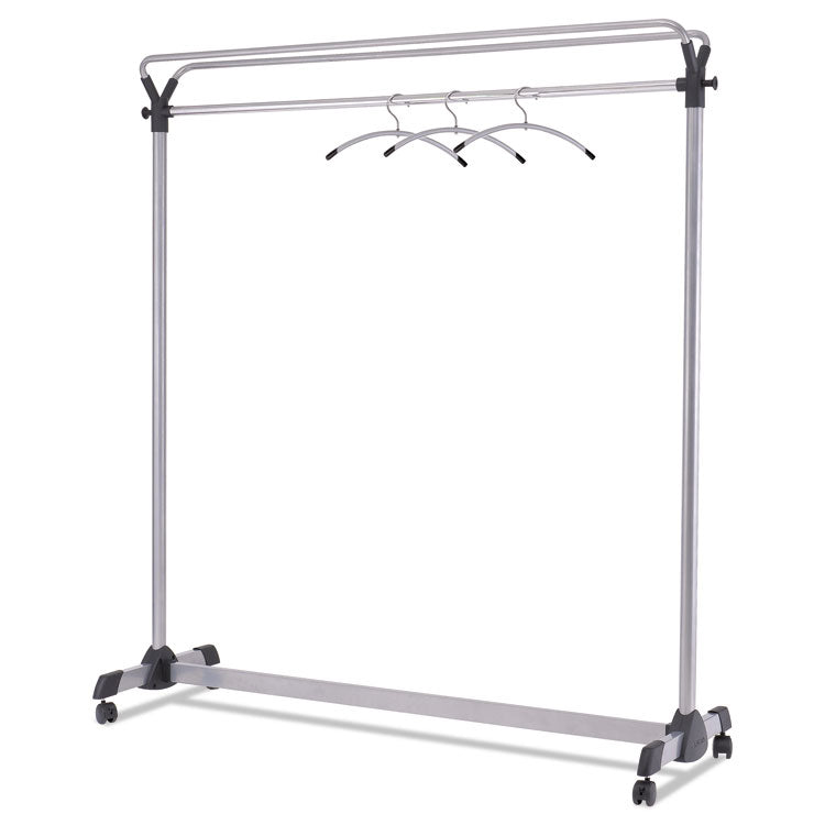 Large Capacity Garment Rack, 63.5w X 21.25d X 67.5h, Black/silver 1