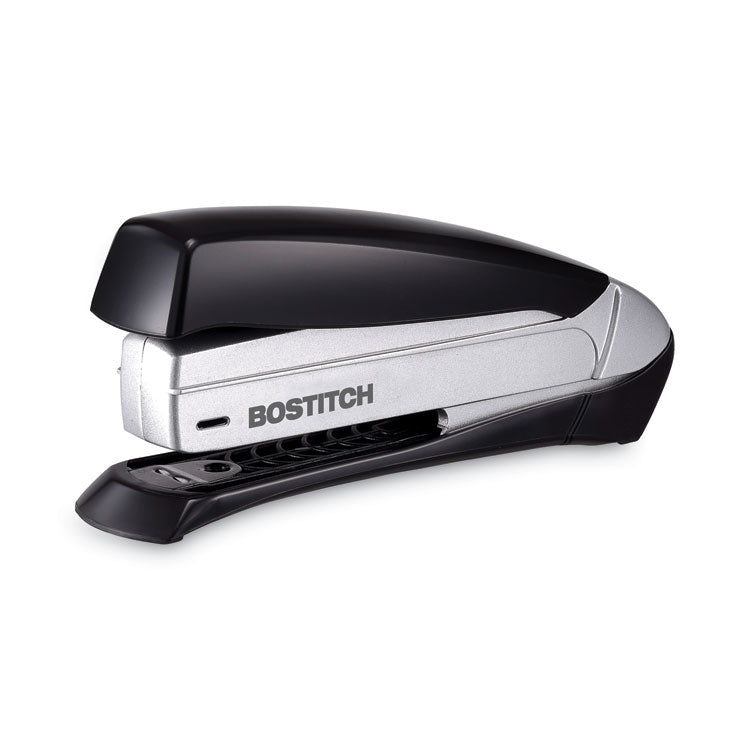 Inspire Premium Spring-Powered Full-Strip Stapler, 20-Sheet Capacity, Black/silver 1