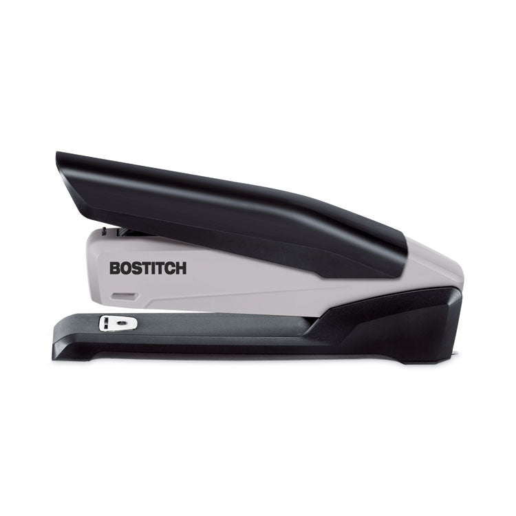 EcoStapler Spring-Powered Desktop Stapler with Antimicrobial Protection, 20-Sheet Capacity, Gray/Black 1