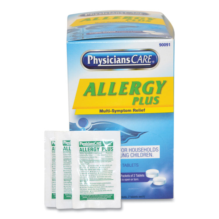 Allergy Antihistamine Medication, Two-Pack, 50 Packs/box 1