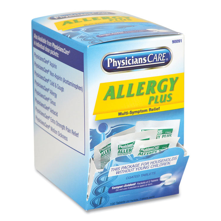 Allergy Antihistamine Medication, Two-Pack, 50 Packs/box 2