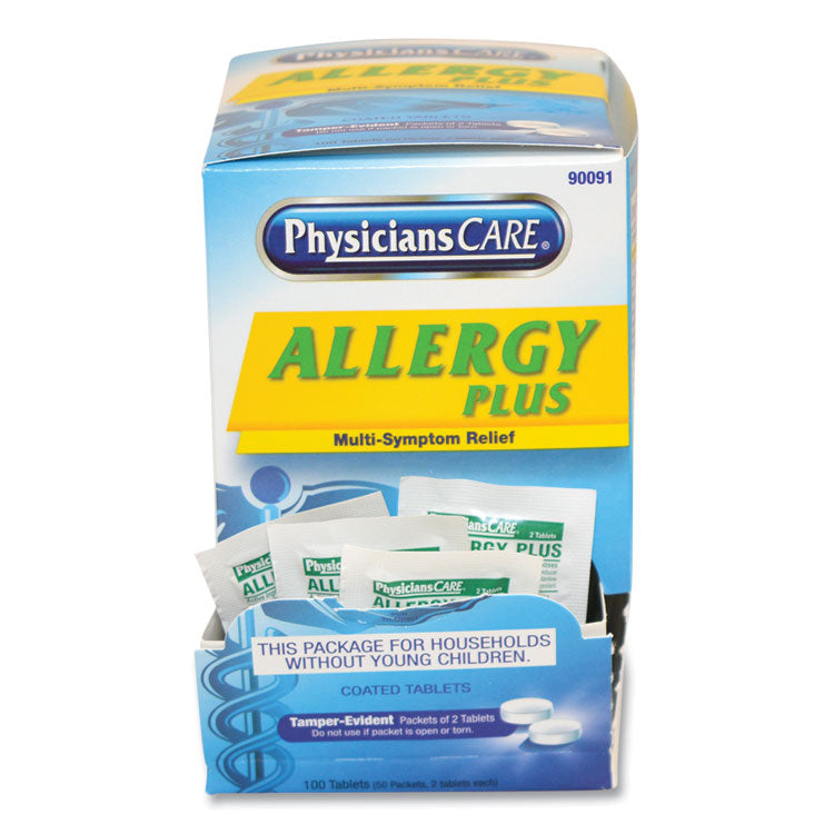 Allergy Antihistamine Medication, Two-Pack, 50 Packs/box 3