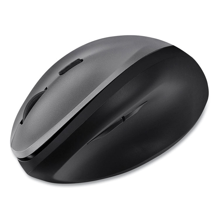 Imouse A20 Antimicrobial Vertical Wireless Mouse, 2.4 Ghz Frequency/33 Ft Wireless Range, Right Hand Use, Black/granite 7