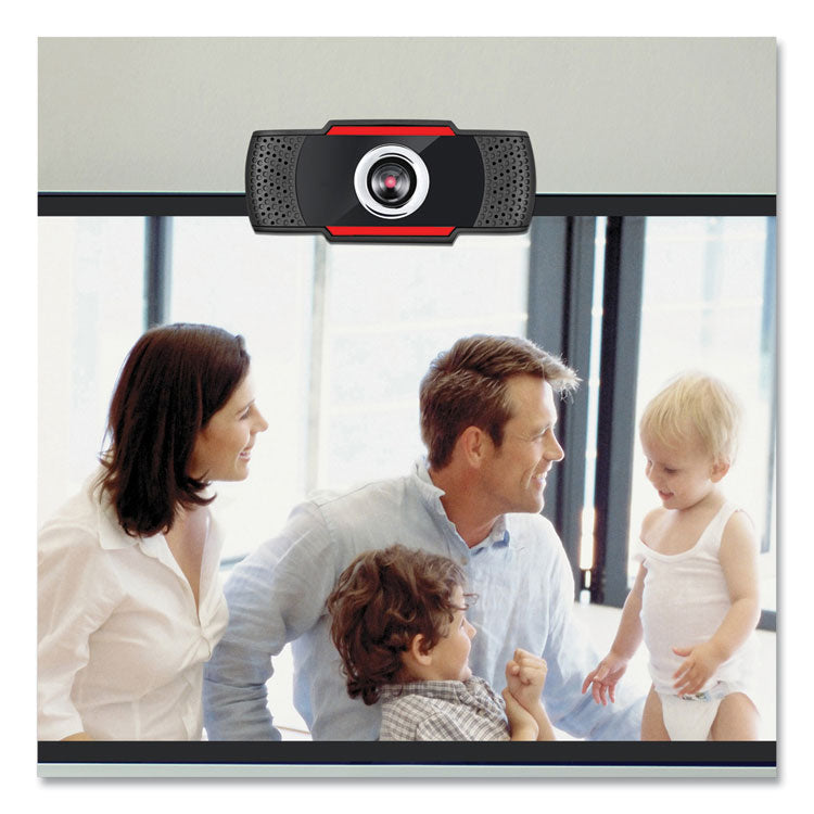 Cybertrack H3 720p Hd Usb Webcam With Microphone, 1280 Pixels X 720 Pixels, 1.3 Mpixels, Black 9