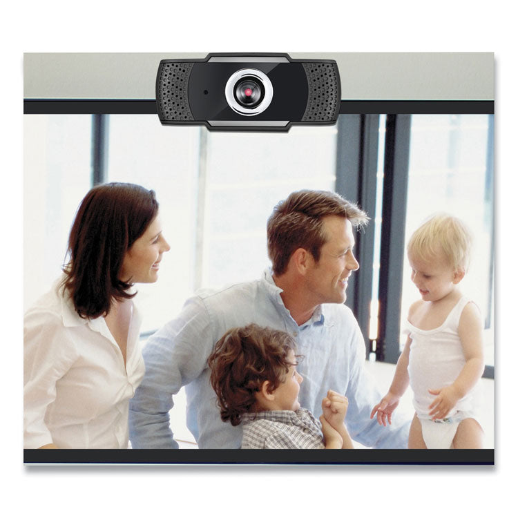 Cybertrack H4 1080p Hd Usb Manual Focus Webcam With Microphone, 1920 Pixels X 1080 Pixels, 2.1 Mpixels, Black 10