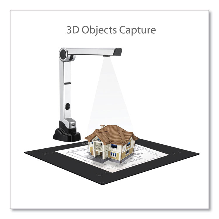 Cybertrack 510 Document Camera, 5 Mpixels, Silver 7