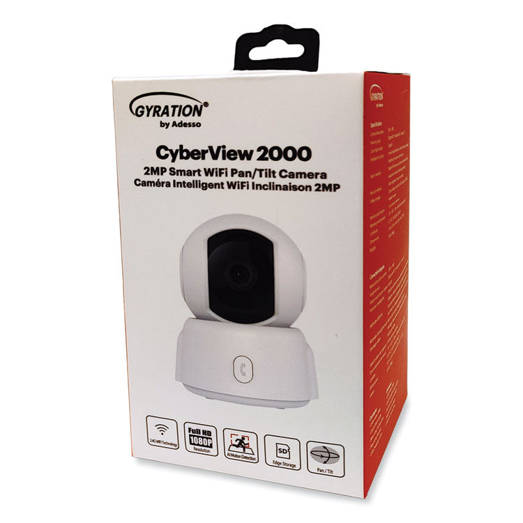 Cyberview 2000 2MP Smart WiFi Pan/Tilt Camera, 1920 x 1080 Pixels 4