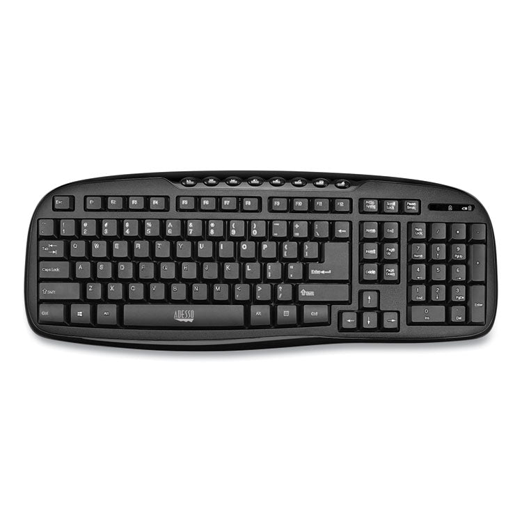 Wkb1330cb Wireless Desktop Keyboard And Mouse Combo, 2.4 Ghz Frequency/30 Ft Wireless Range, Black 5