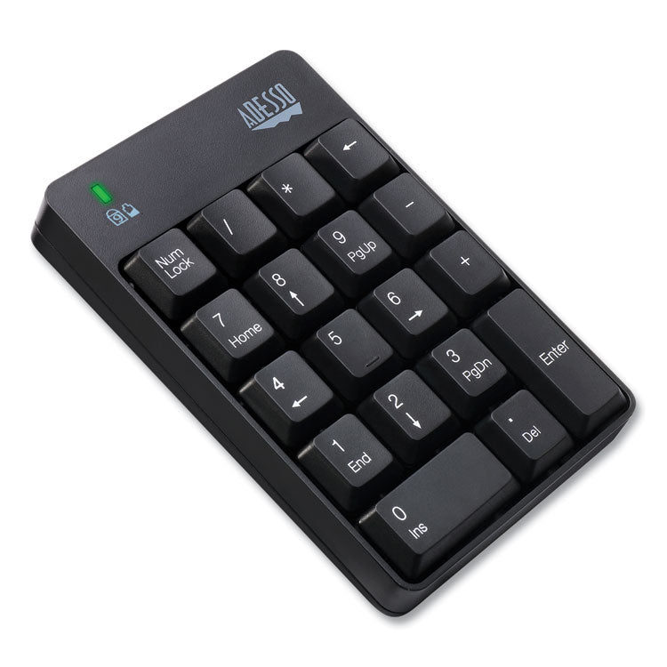 Wkb6010ub Wireless 18-Key Numeric Usb Keypad, Black 3