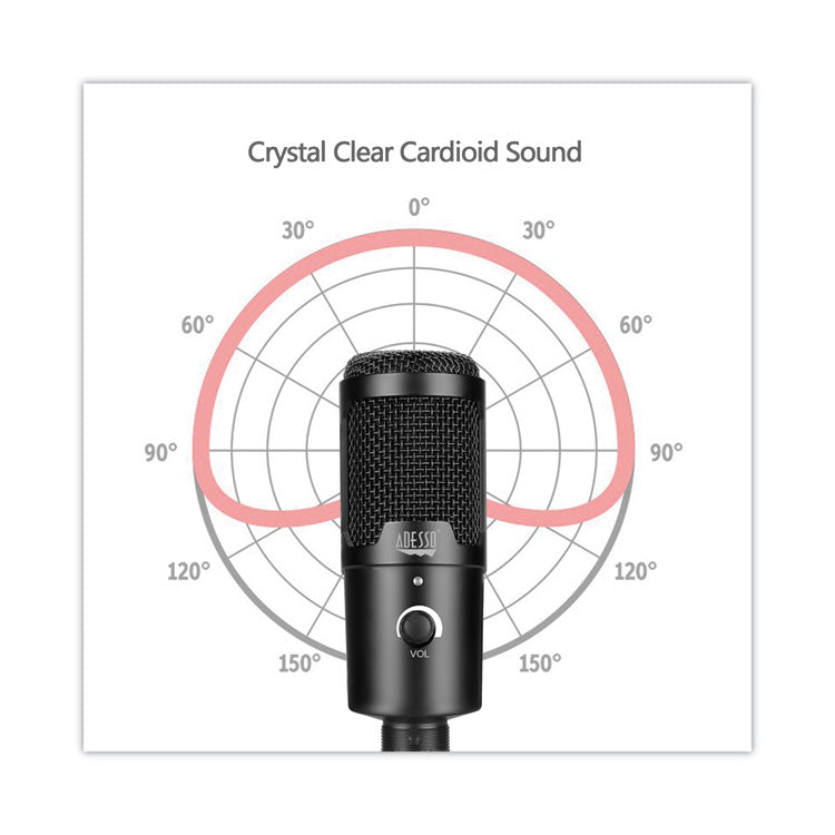 Xtream M4 Cardioid Condenser Recording Microphone, Black 5