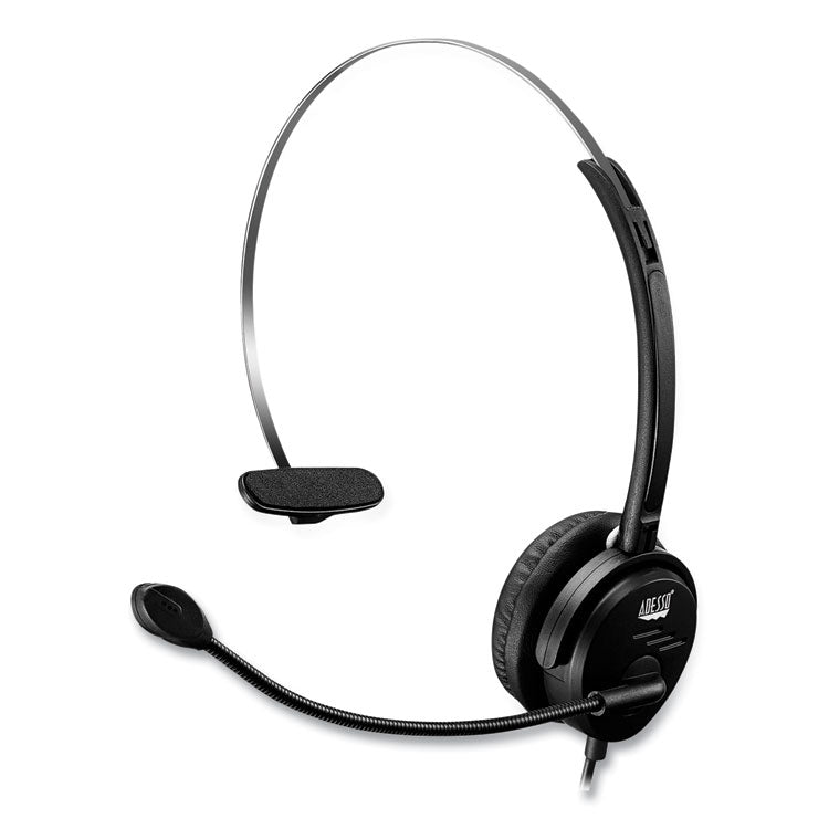 Xtream P1 Monaural Over the Head Headset with Microphone, Black 3