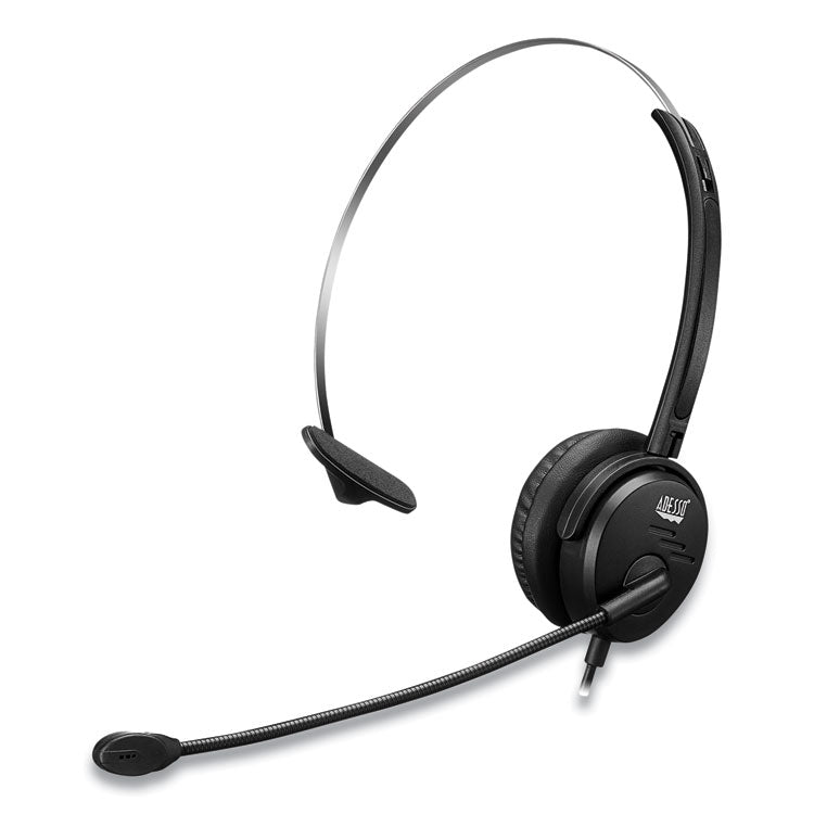 Xtream P1 Monaural Over the Head Headset with Microphone, Black 1