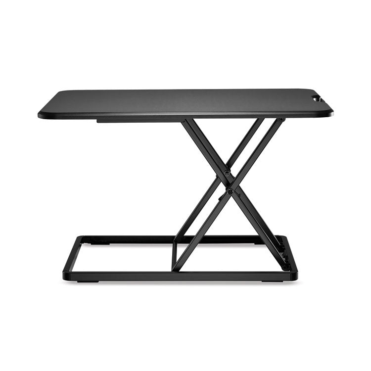 AdaptivErgo Single-Tier Sit-Stand Lifting Workstation, 26.4" x 18.5" x 1.8" to 15.9", Black 2