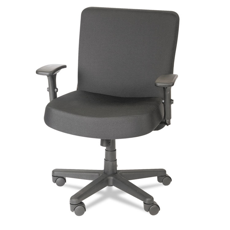 Alera Xl Series Big/tall Mid-Back Task Chair, Supports Up To 500 Lb, 17.5" To 21" Seat Height, Black 1