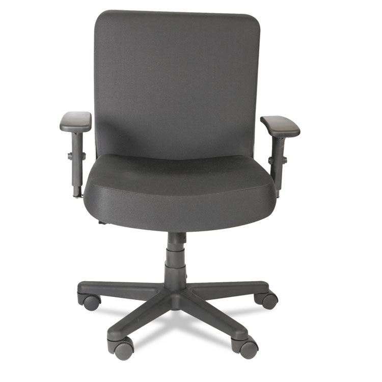 Alera Xl Series Big/tall Mid-Back Task Chair, Supports Up To 500 Lb, 17.5" To 21" Seat Height, Black 2