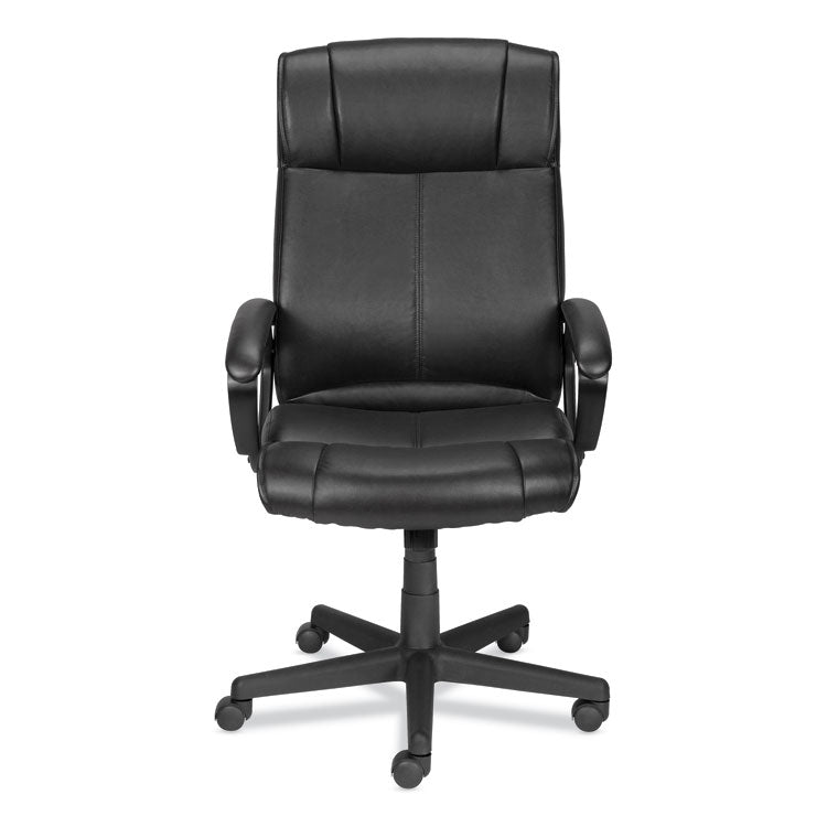 Alera Dalibor Series Manager Chair, Supports Up to 250 lb, 17.5" to 21.3" Seat  Height, Black Seat/Back, Black Base 2