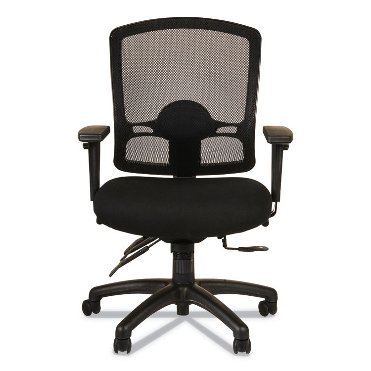 Alera Etros Series Mid-Back Multifunction With Seat Slide Chair, Supports Up To 275 Lb, 17.83" To 21.45" Seat Height, Black 2