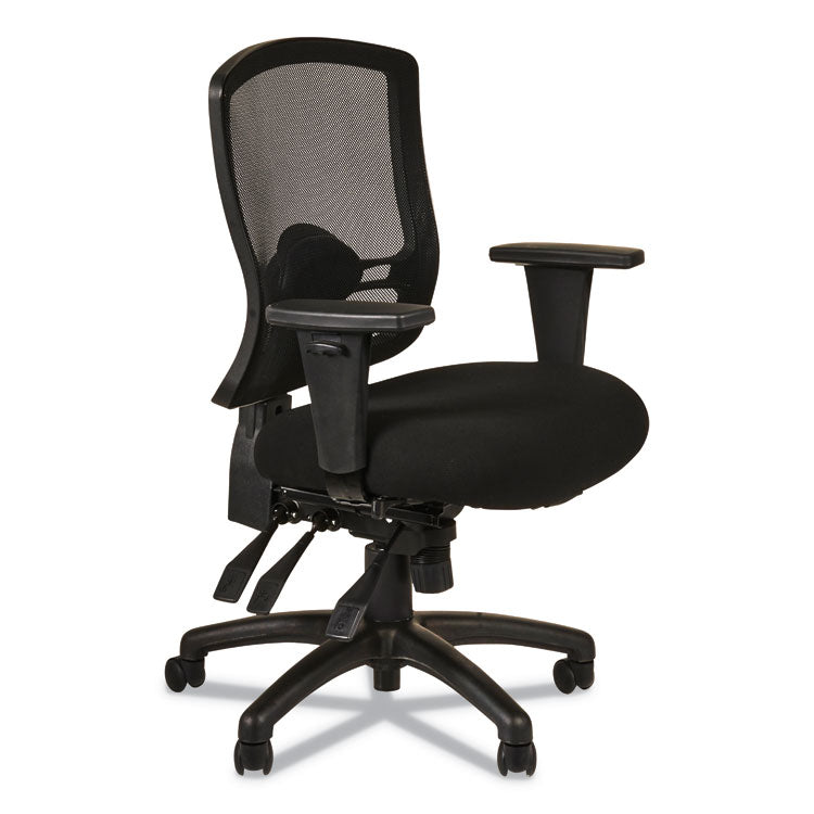 Alera Etros Series Mid-Back Multifunction With Seat Slide Chair, Supports Up To 275 Lb, 17.83" To 21.45" Seat Height, Black 1