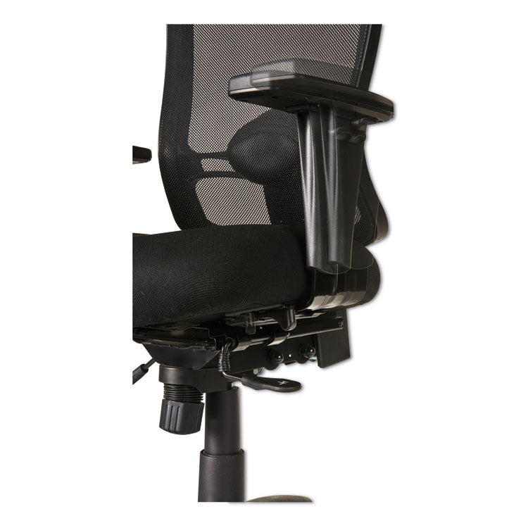 Alera Etros Series Mid-Back Multifunction With Seat Slide Chair, Supports Up To 275 Lb, 17.83" To 21.45" Seat Height, Black 9