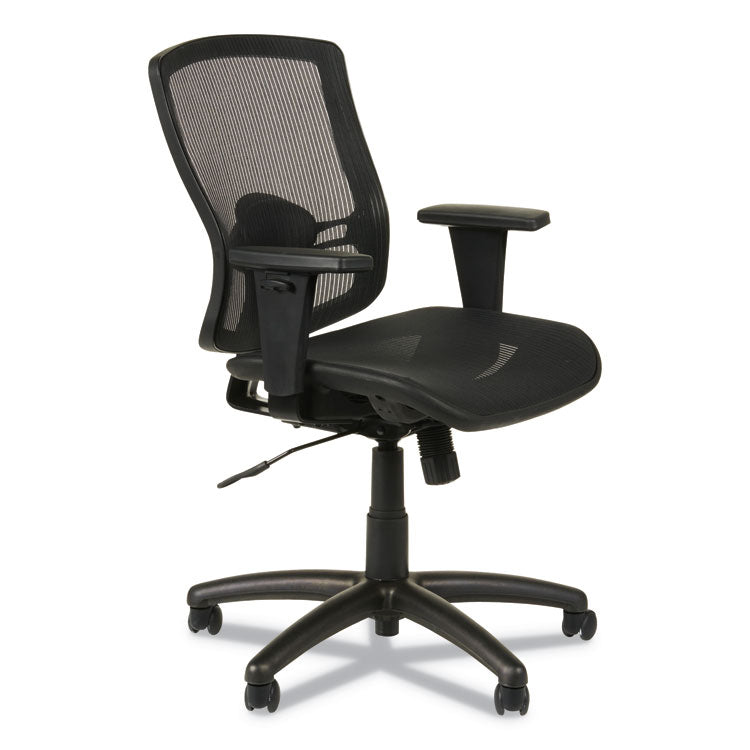 Alera Etros Series Suspension Mesh Mid-Back Synchro Tilt Chair, Supports Up To 275 Lb, 15.74" To 19.68" Seat Height, Black 1