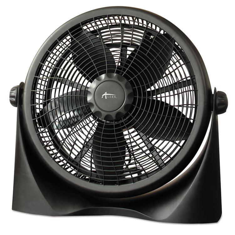 16" Super-Circulation 3-Speed Tilt Fan, Plastic, Black 1