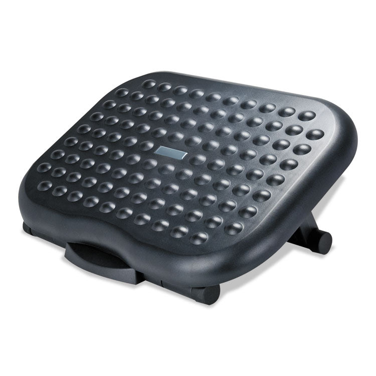 Relaxing Adjustable Footrest, 13.75w X 17.75d X 4.5 To 6.75h, Black 4