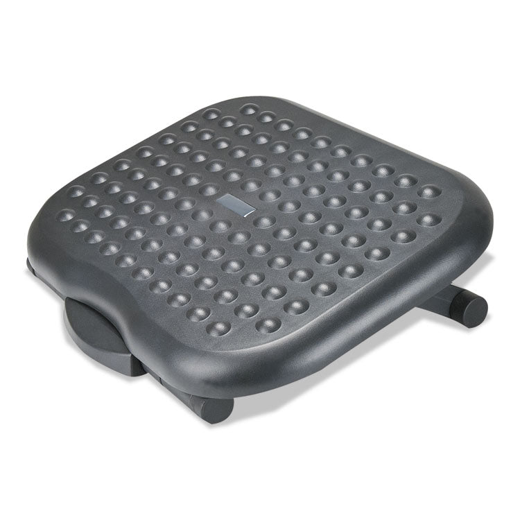 Relaxing Adjustable Footrest, 13.75w X 17.75d X 4.5 To 6.75h, Black 2