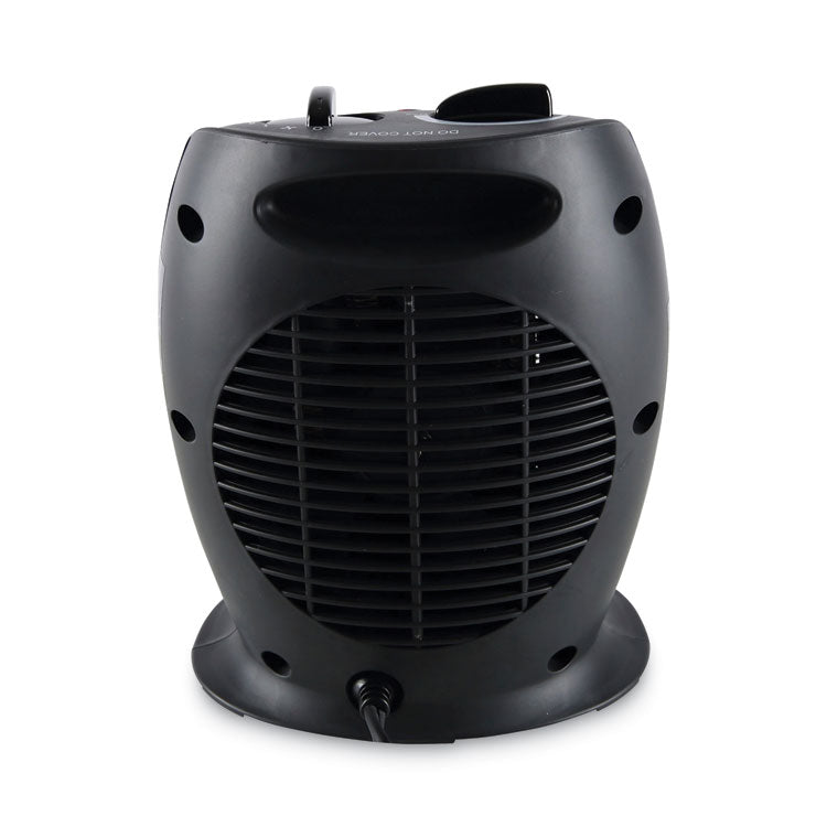 Ceramic Heater, 1,500 W, 7.12 x 5.87 x 8.75, Black 7