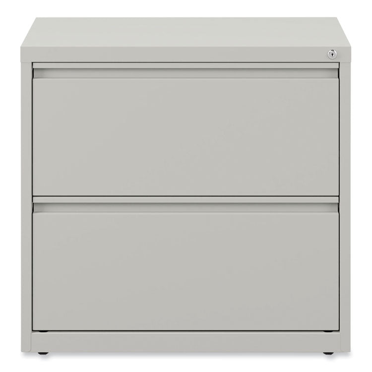 Lateral File, 2 Legal/Letter-Size File Drawers, Light Gray, 36" x 18.63" x 28" 1