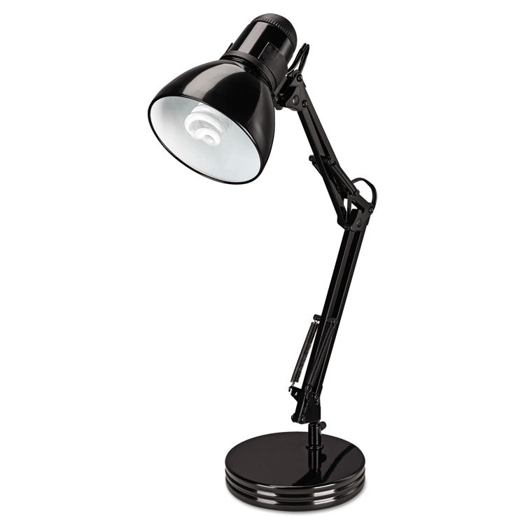 Architect Desk Lamp, Adjustable Arm, 6.75w x 11.5d x 22h, Black 1