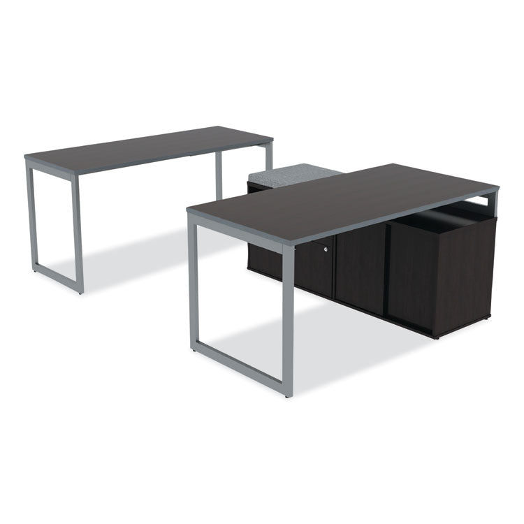 Alera Open Office Low Storage Cab Cred, 29.5w x 19.13d x 22.78h, Espresso 7