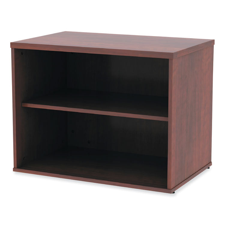 Alera Open Office Low Storage Cabinet Credenza, 29.5 x 19.13 x 22.78, Cherry 7