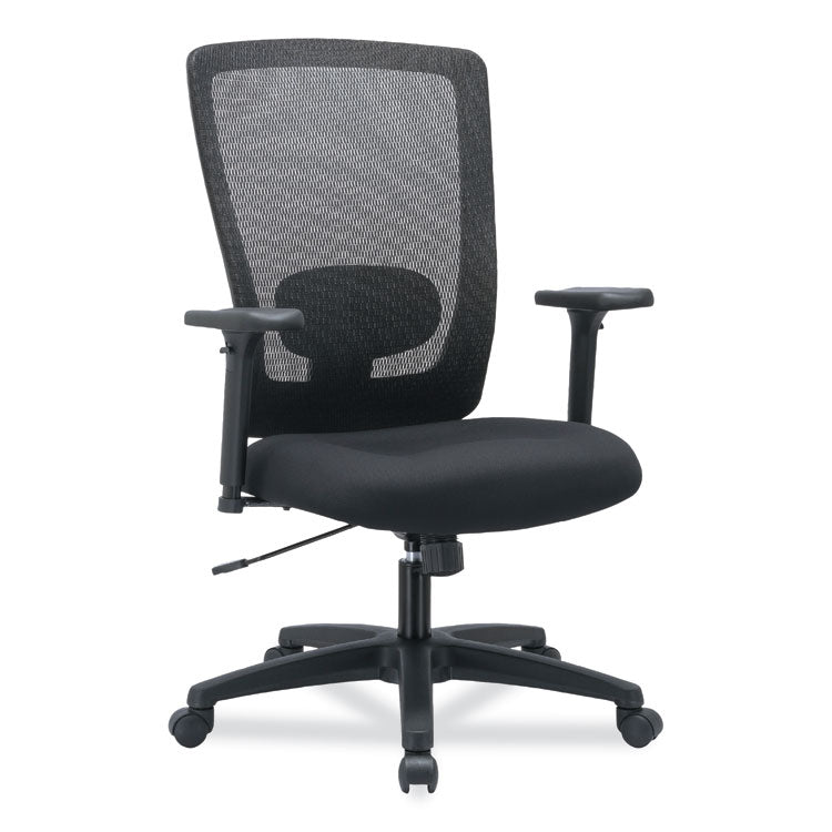 Alera Envy Series Mesh High-Back Swivel/tilt Chair, Supports Up To 250 Lb, 16.88" To 21.5" Seat Height, Black 1