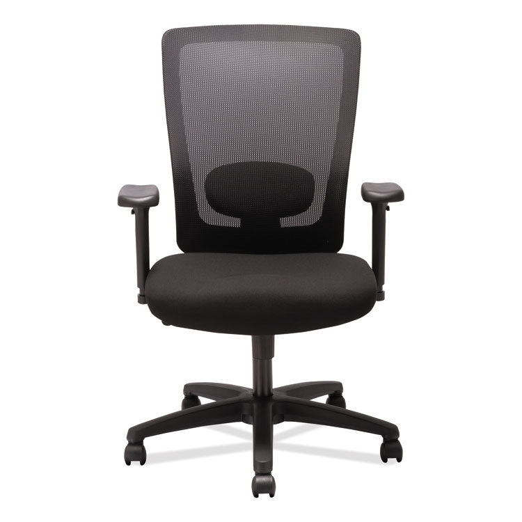 Alera Envy Series Mesh High-Back Swivel/tilt Chair, Supports Up To 250 Lb, 16.88" To 21.5" Seat Height, Black 7