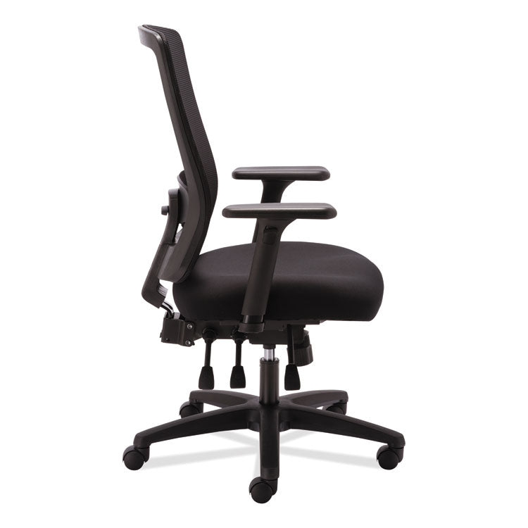 Alera Envy Series Mesh High-Back Multifunction Chair, Supports Up To 250 Lb, 16.88" To 21.5" Seat Height, Black 7