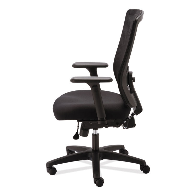 Alera Envy Series Mesh High-Back Multifunction Chair, Supports Up To 250 Lb, 16.88" To 21.5" Seat Height, Black 10