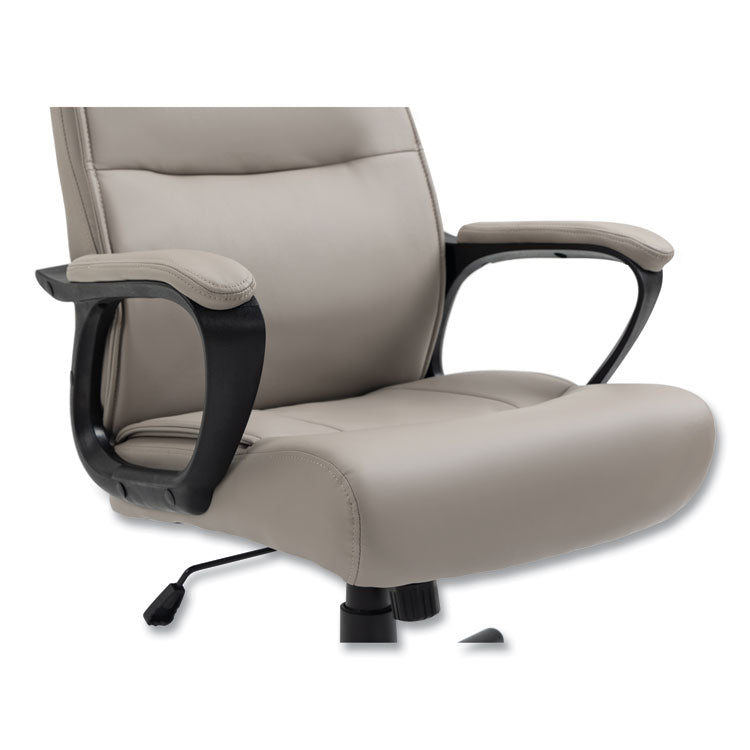 Alera Oxnam Series High-Back Task Chair, Supports Up to 275 lbs, 17.56" to 21.38" Seat Height, Tan Seat/Back, Black Base 7