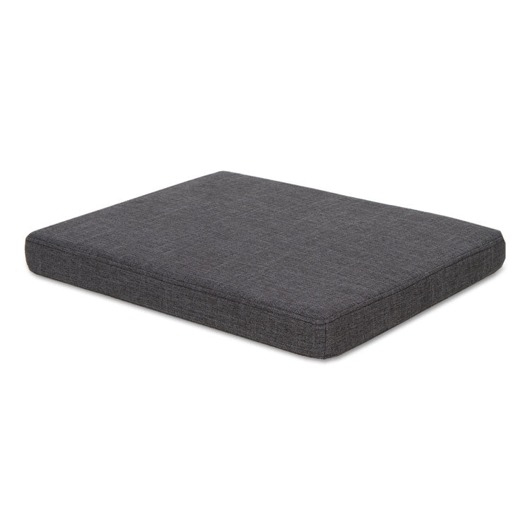 Pedestal File Seat Cushion, 14.88 X 19.13 X 2.13, Smoke 1