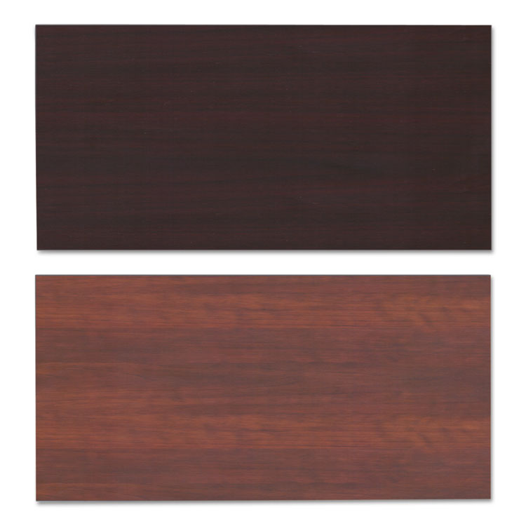 Reversible Laminate Table Top, Rectangular, 59.38w X 29.5,medium Cherry/mahogany 2