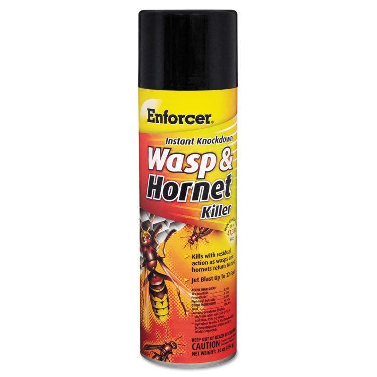 Wasp and Hornet Killer, 16 oz Aerosol Spray, 12/Carton 1