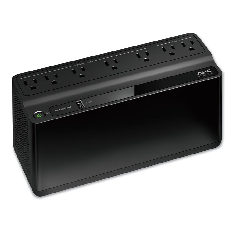 Back-UPS 600 VA Battery Backup System, 7 Outlets, 120 VA, 490 J 2