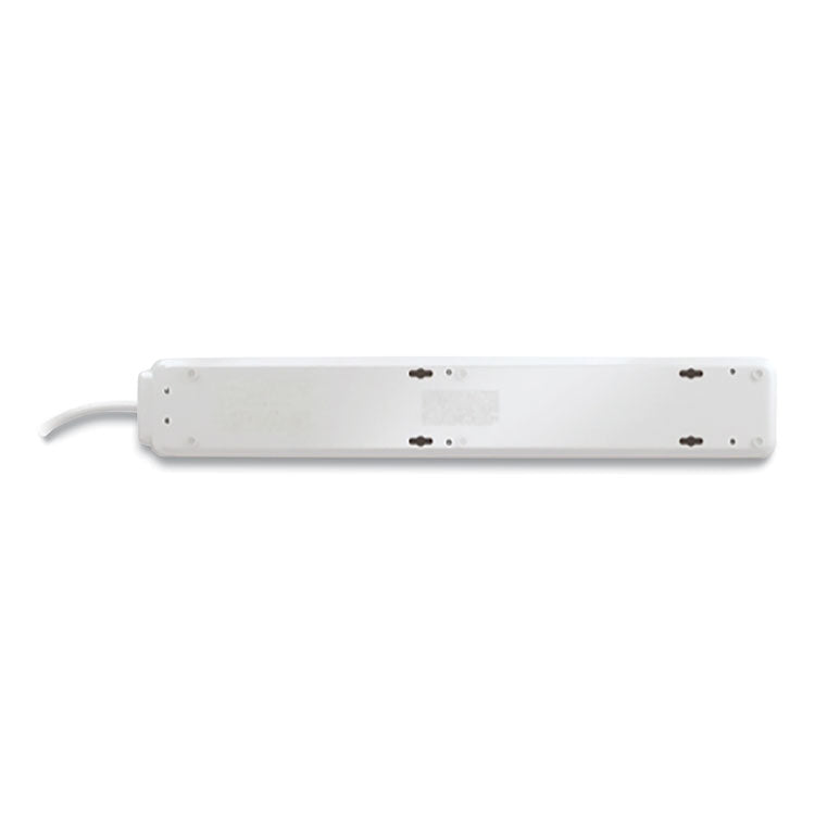 SurgeArrest Surge Protector, 6 AC Outlets, 3 ft, 1,020 J, White 2