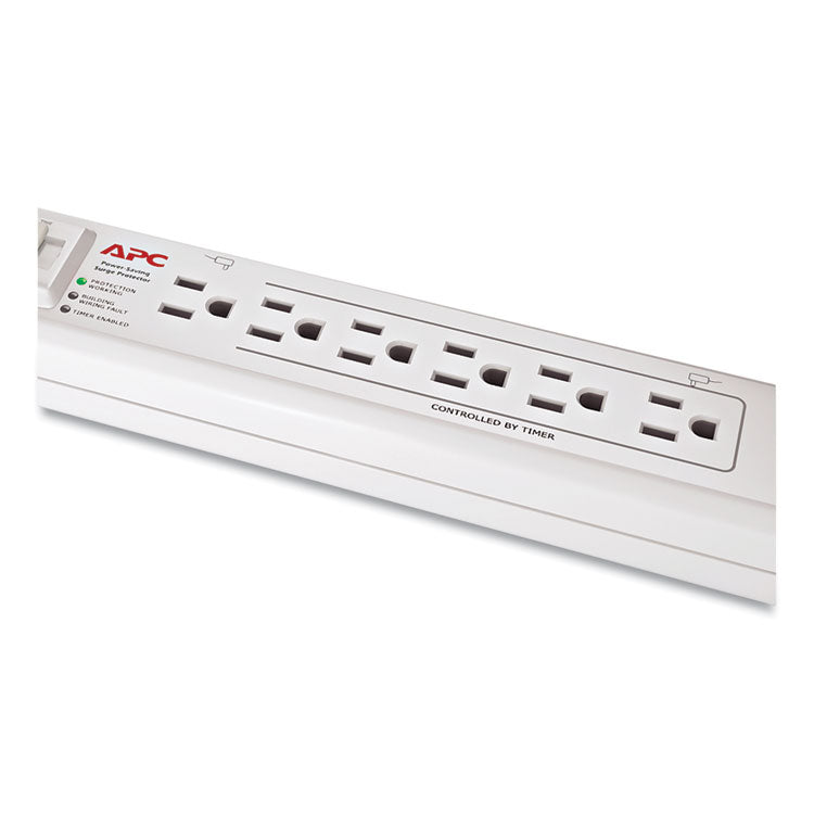 SurgeArrest Surge Protector, 6 AC Outlets, 3 ft, 1,020 J, White 4