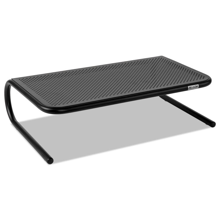 Metal Art Monitor Stand, 19" X 12.5" X 5.25", Black, Supports 30 Lbs 1