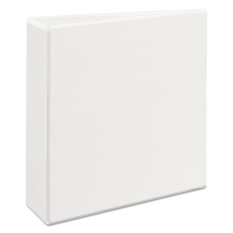 Heavy-Duty View Binder With Durahinge, One Touch Ezd Rings And Extra-Wide Cover, 3 Ring, 3" Capacity, 11 X 8.5, White, (1321) 1