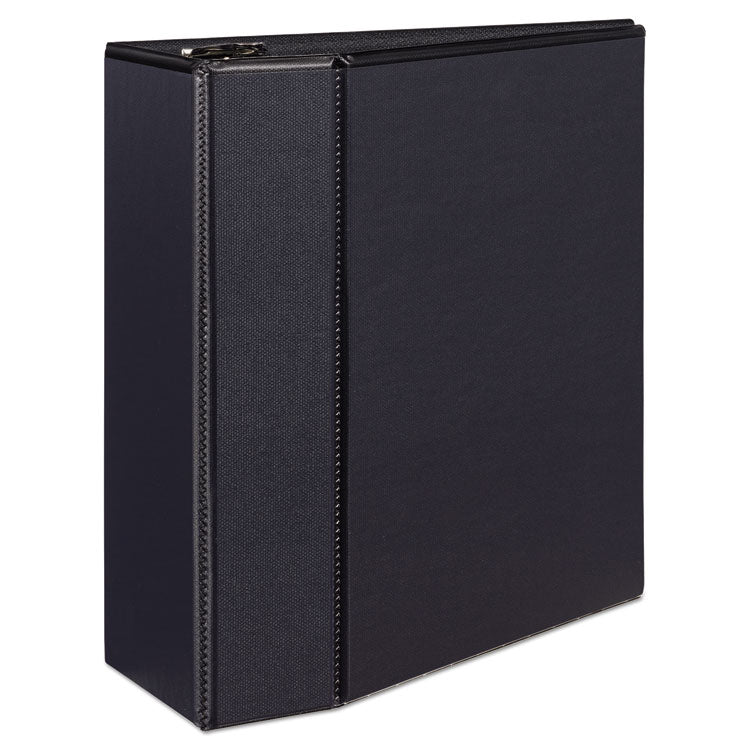 Durable View Binder With Durahinge And Ezd Rings, 3 Rings, 5" Capacity, 11 X 8.5, Black, (9900) 1